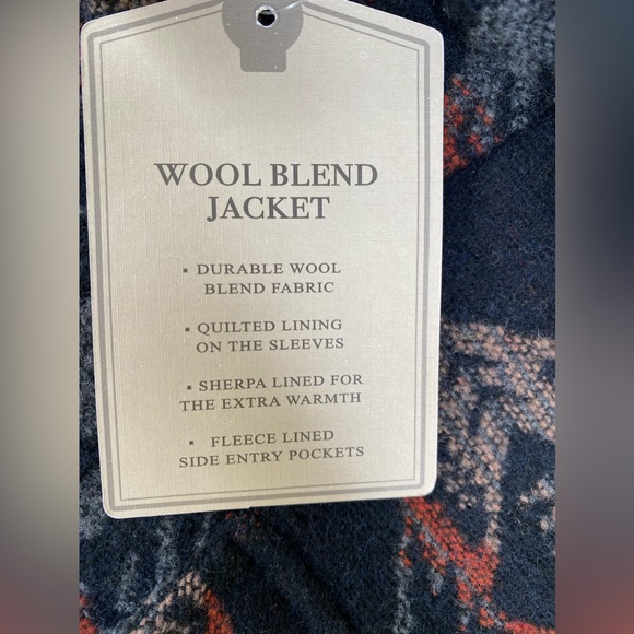 NWT Jachs  New York Wool Blend Jacket Aztec Print Size S - Picture 9 of 13